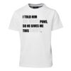 Podium Mens Poly Tee Thumbnail